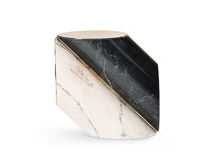 Мраморный журнальный столик / тумбочка Essential Home JACOBSEN ARCH-00008362 - Вид №5