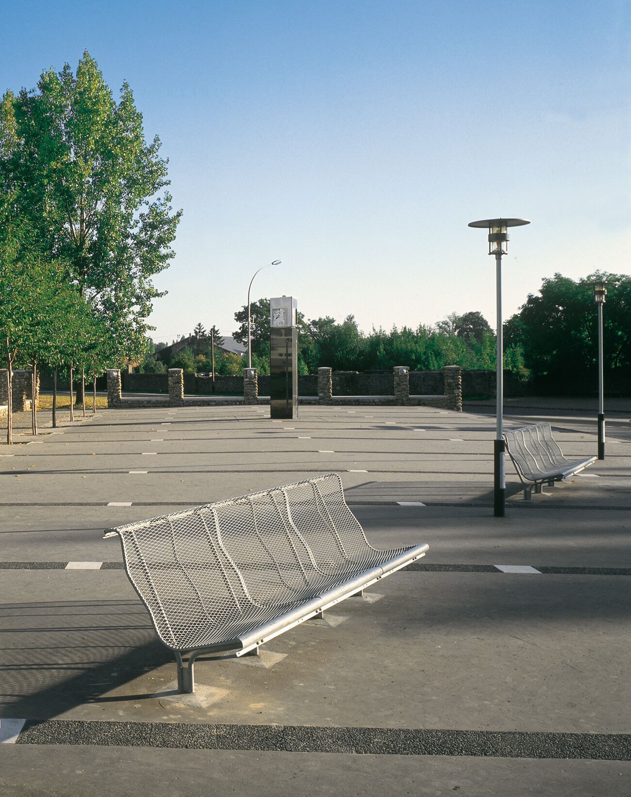 Стальная скамья со спинкой BD Barcelona CATALANO ARCH-00110030 - Вид №3