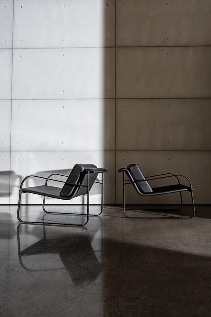 Sovet italia Мягкое кожаное кресло с подлокотниками Bugatti sun-id-1416047 - Вид №3