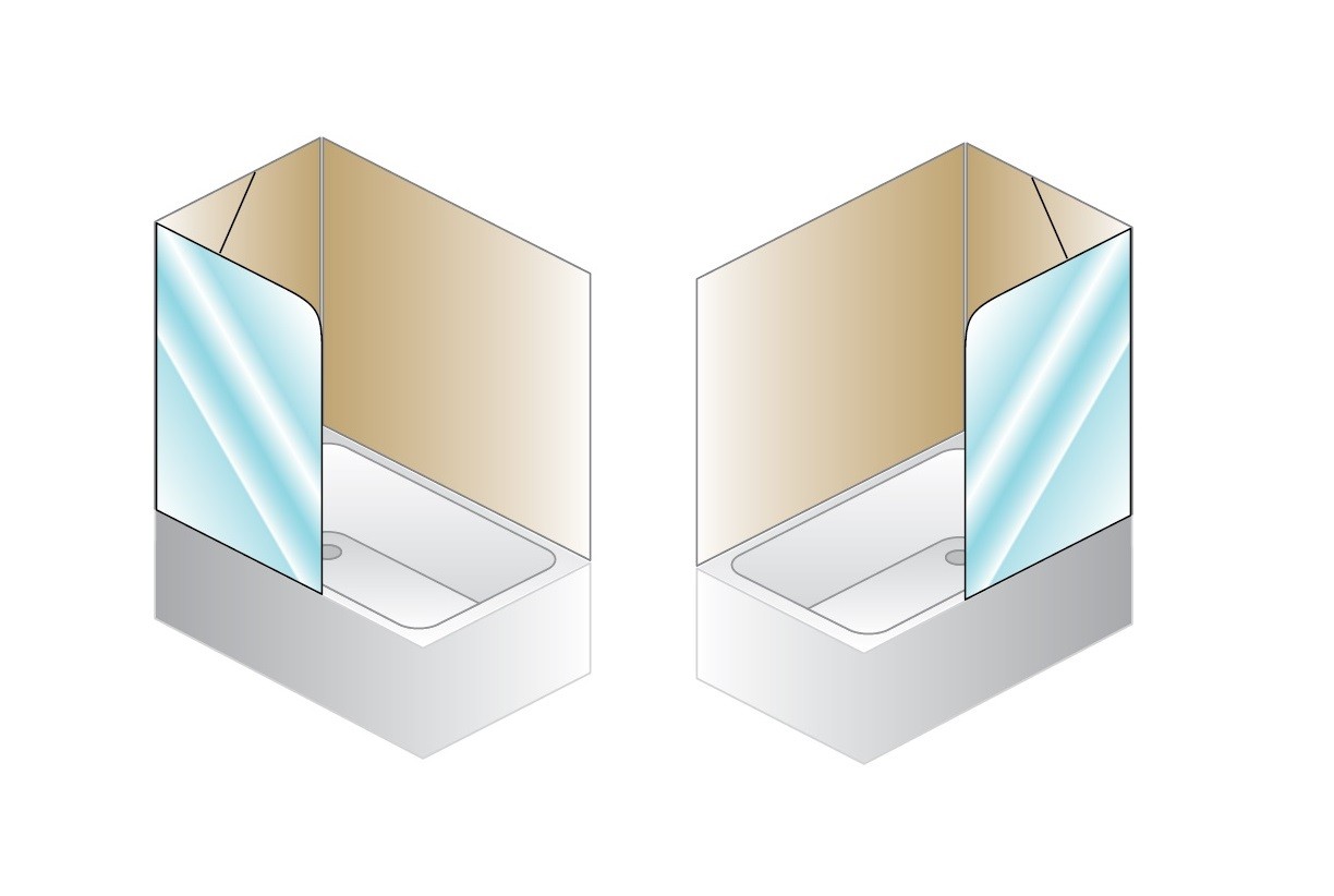 00914 Душевое ограждения на борт вынны Kolpa-San Словения  - Вид №2