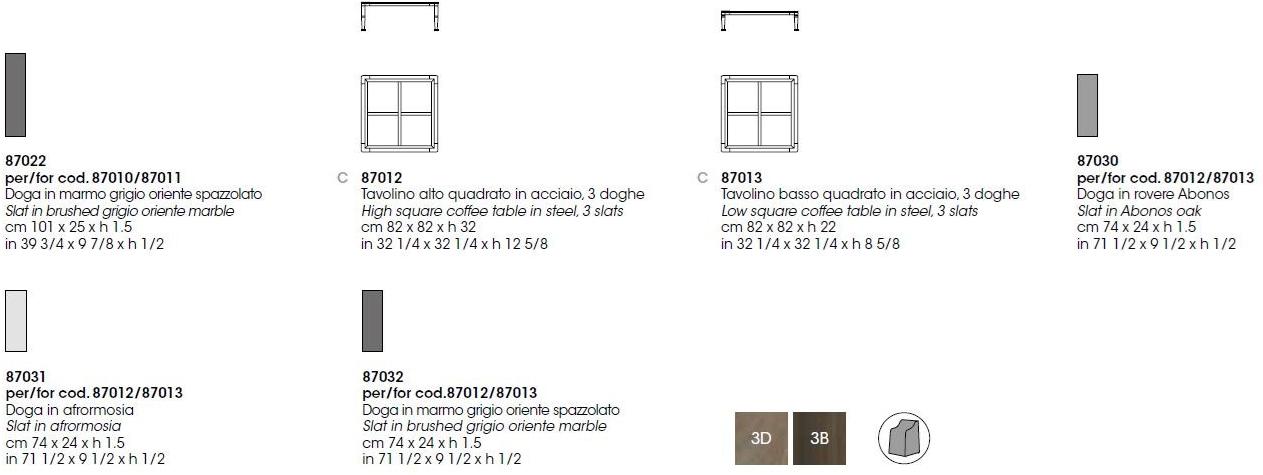 Giorgetti Садовый столик квадратный Gea sun-id-1435961 - Вид №4