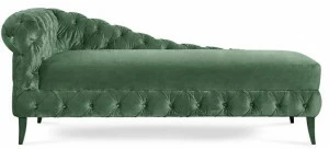 Munna Стеганая кушетка из ткани Fetiche