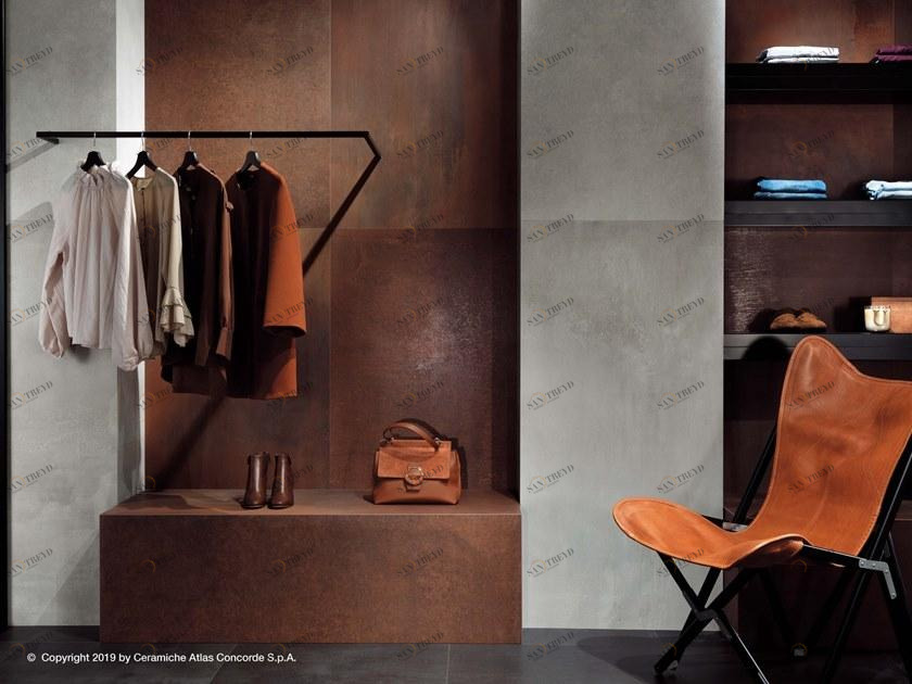 Atlas Concorde Белая плитка для стен с эффектом металла Blaze sun-id-1480586