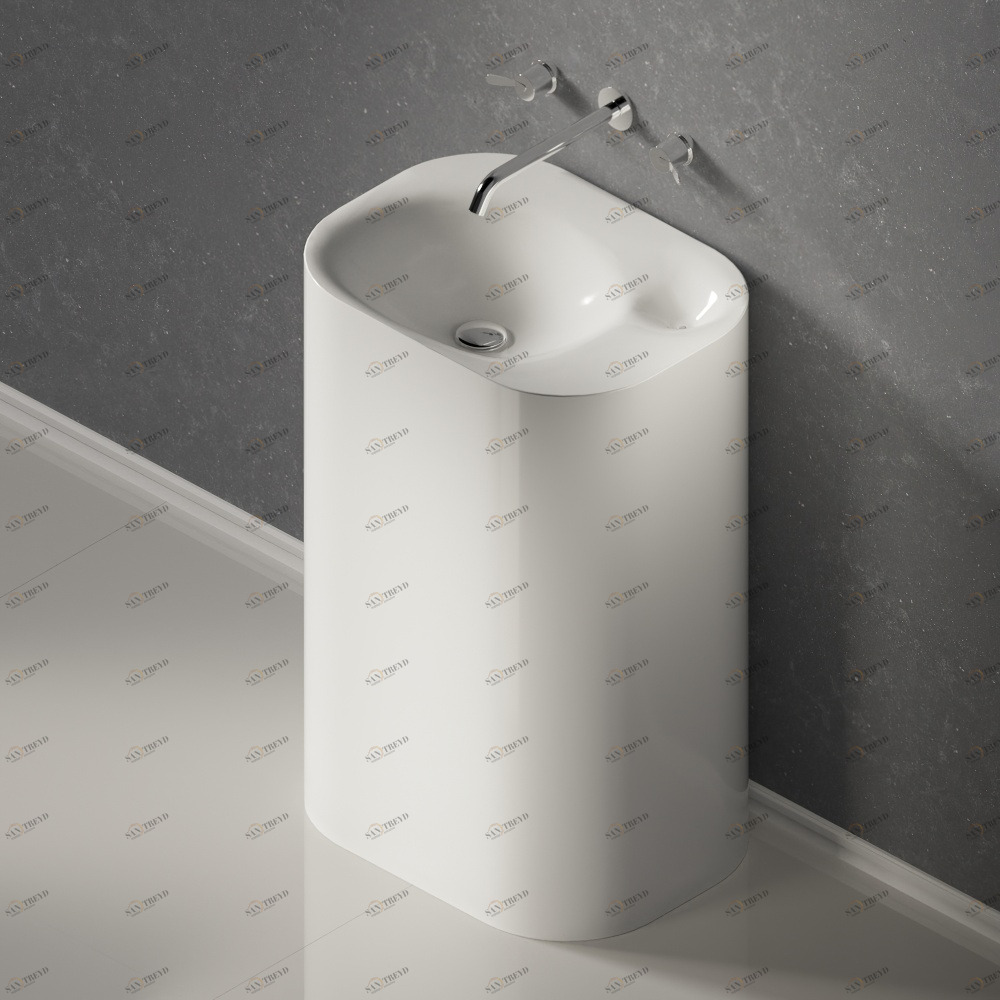 ACER0763FM0ZZ Напольная раковина стоящая овальная Agape 