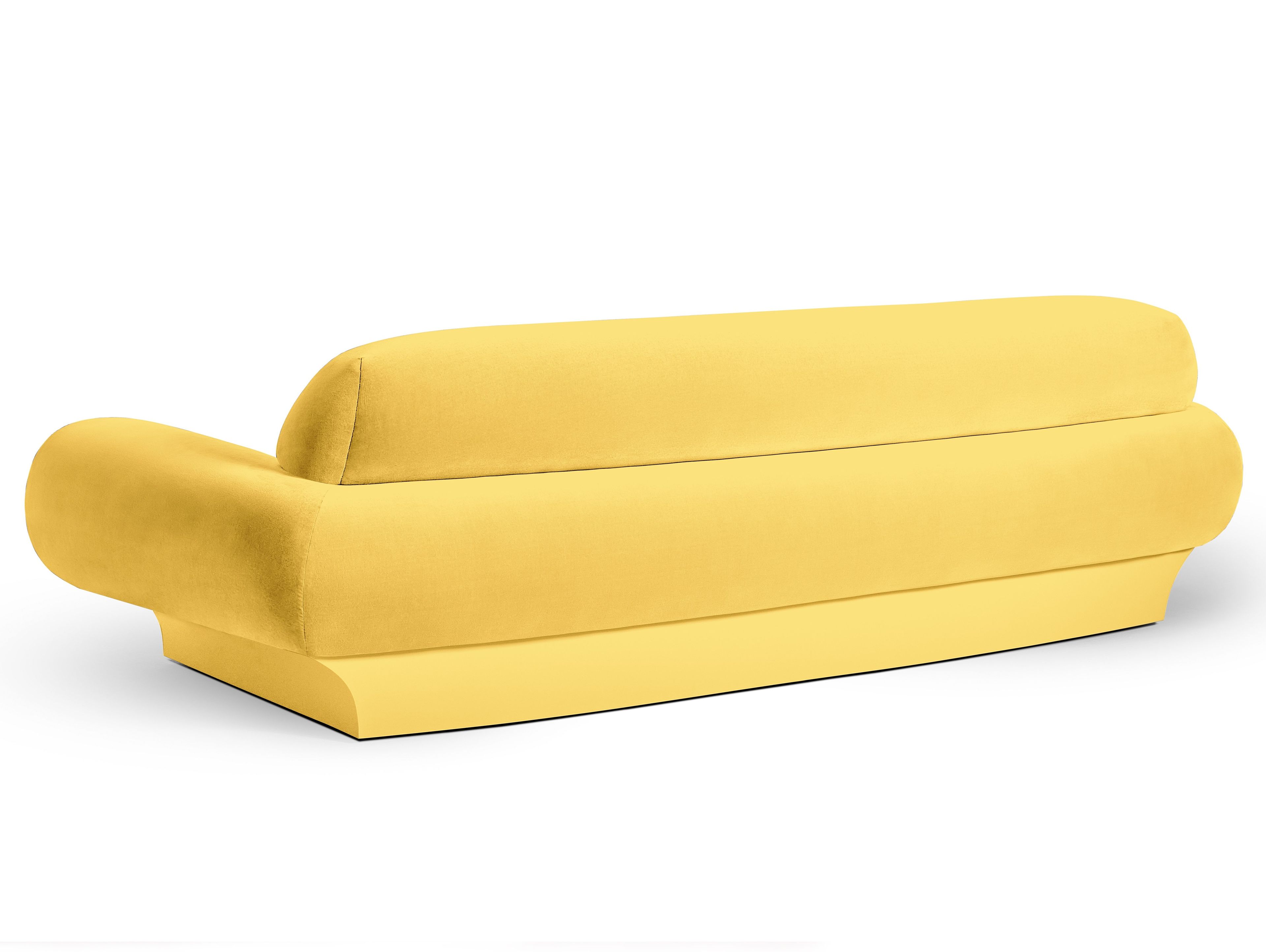 3-местный бархатный диван Munna Roy ARCH-00129461 - Вид №25