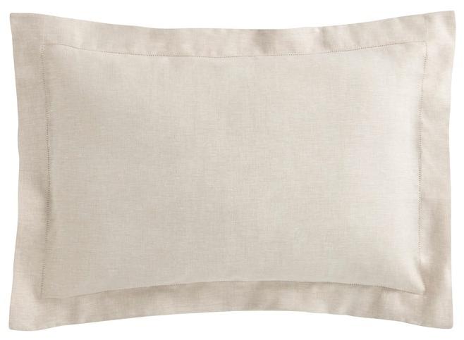 Alexandre Turpault Однотонная льняная наволочка Cythere sun-id-1437256 - Вид №1