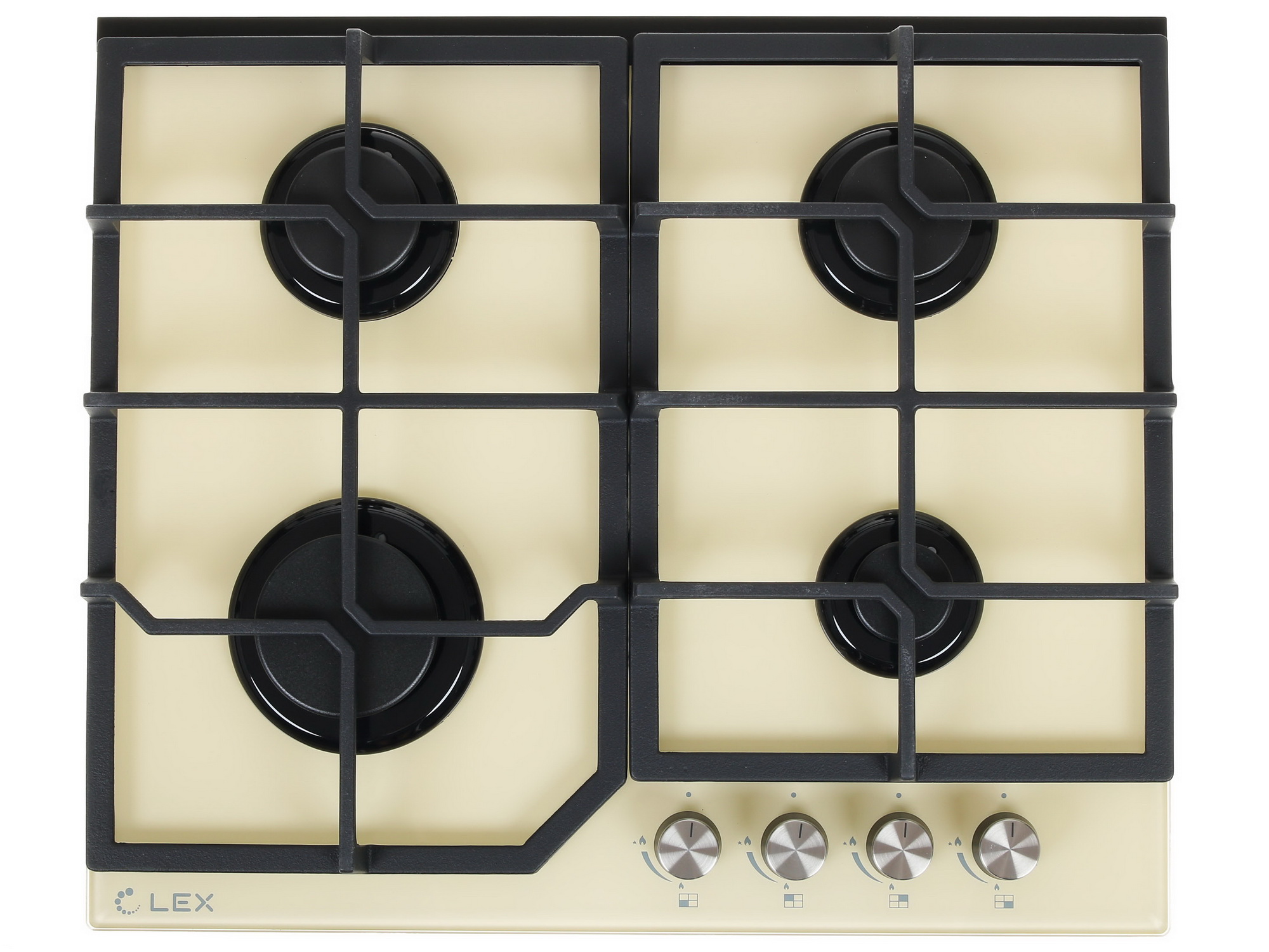 8100186 Газовая варочная поверхность LEX GVG 642 IV STDN-0130090