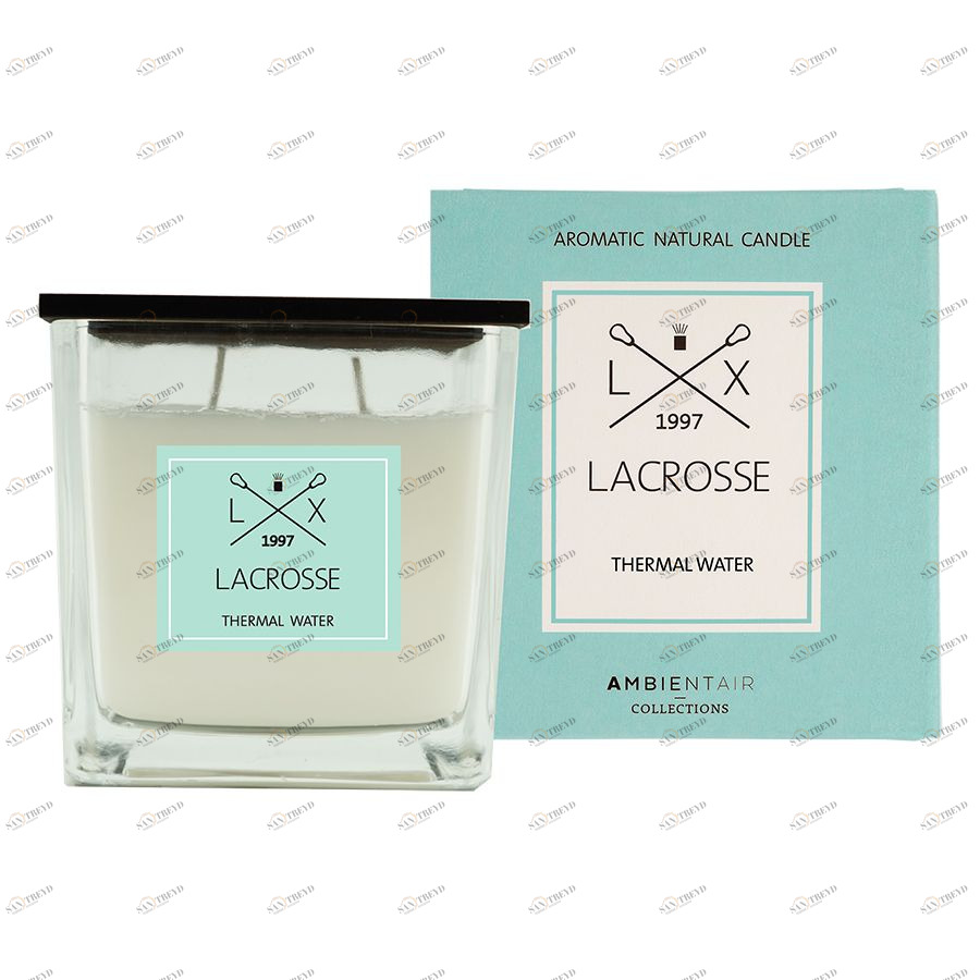 Ароматическая свеча в стекле «Термальный источник» Lacrosse 10х10 см Ambientair VV090TWLC