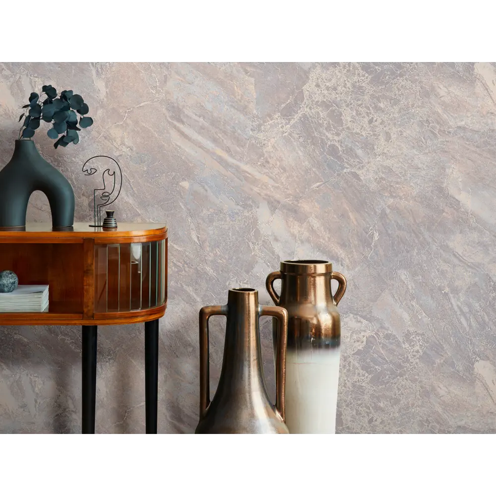 Victoria Stenova Sanremo - Флизелиновые обои коричневые для стильного интерьера 88672282 STLM-0830208 - Вид №3