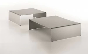 MDF Italia Низкий стол из алюминия