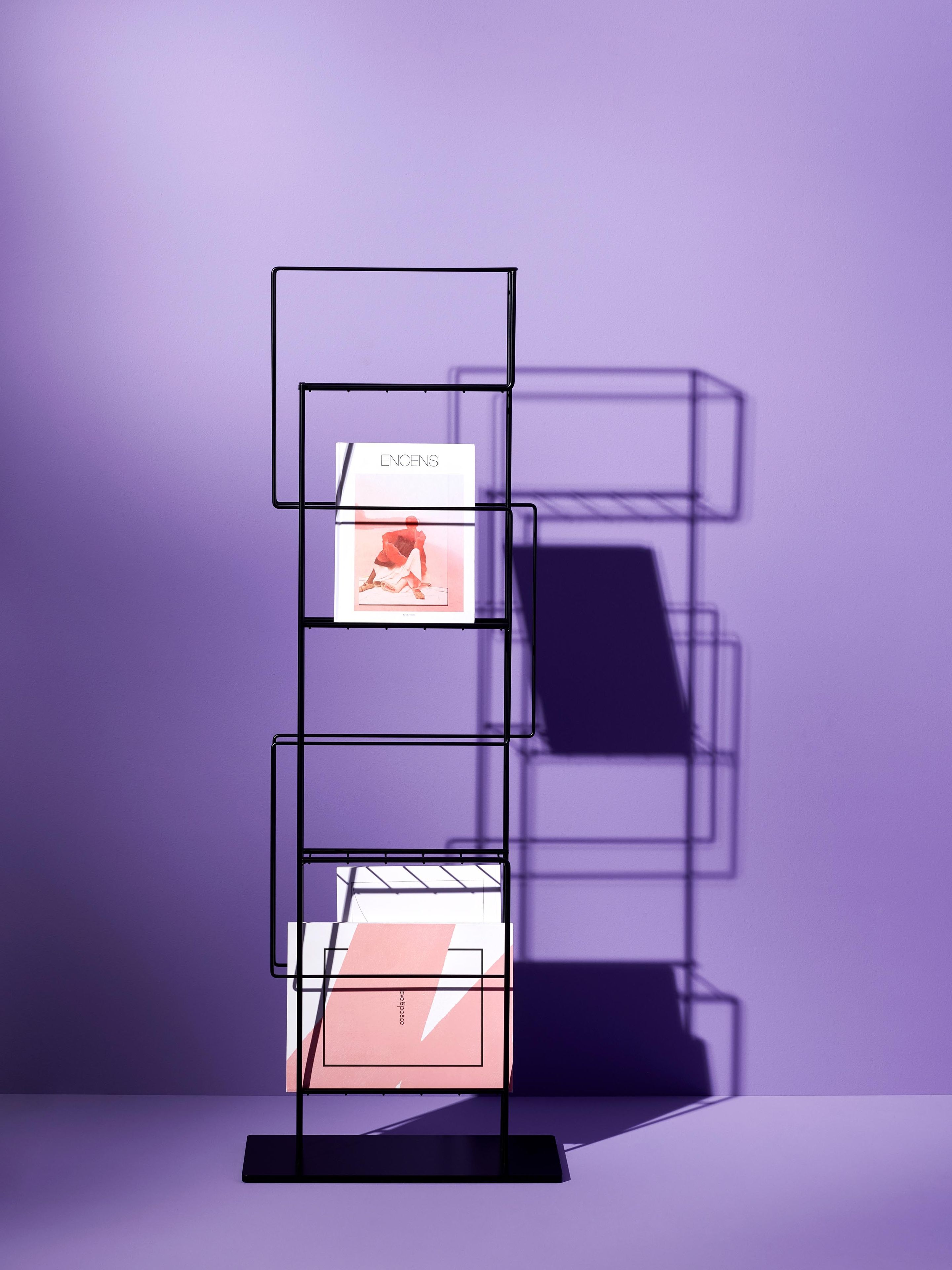 Стальная стойка для журналов Schonbuch REVUE ARCH-00010692 - Вид №2