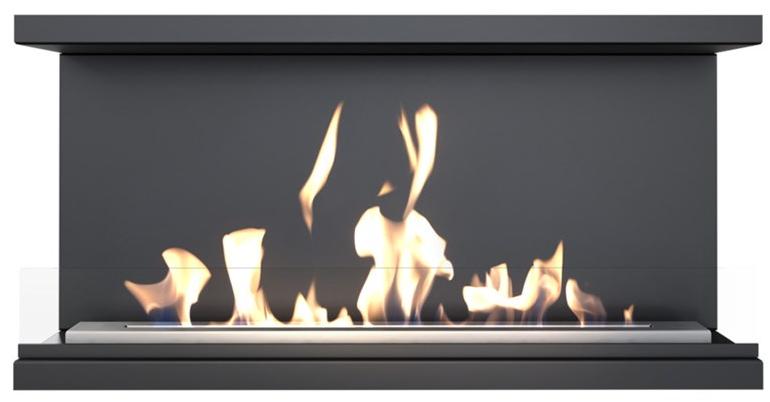 Kratki Настенный камин из биоэтанола из стали и стекла sun-id-1393524 - Вид №2