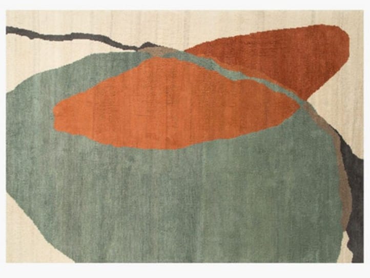 Прямоугольный ковер ручной работы из шерсти ROCHE BOBOIS Nativ ARCH-00075064