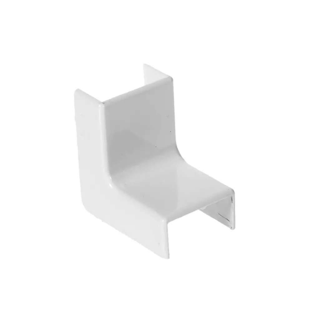 Угол внутренний для кабель-канала Экопласт MI20/10 мм цвет белый 5 шт STLM-2113751