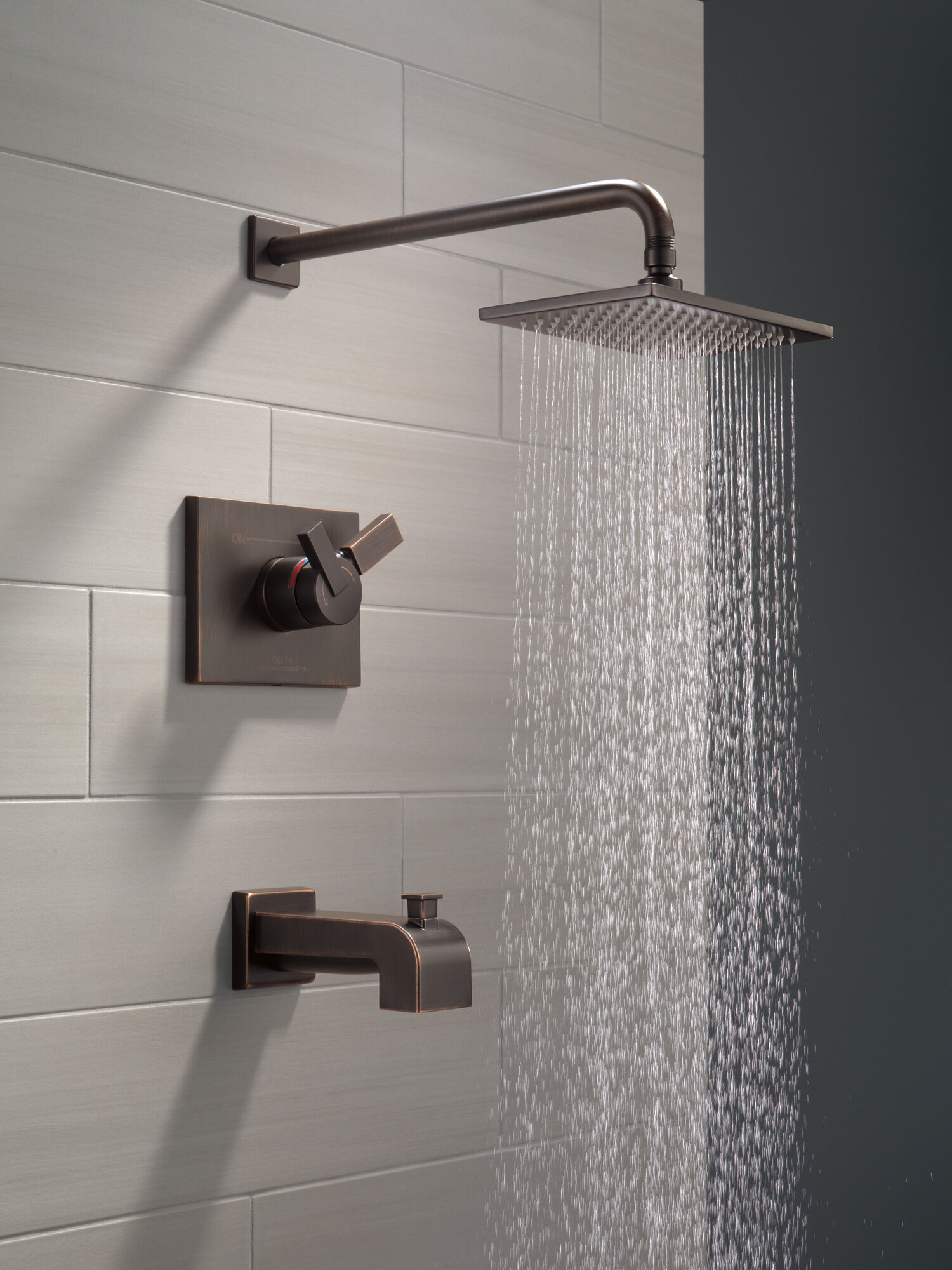 T17453-RB Для ванны и душа Monitor® 17 Series Delta Faucet Vero Венецианская бронза - Вид №3