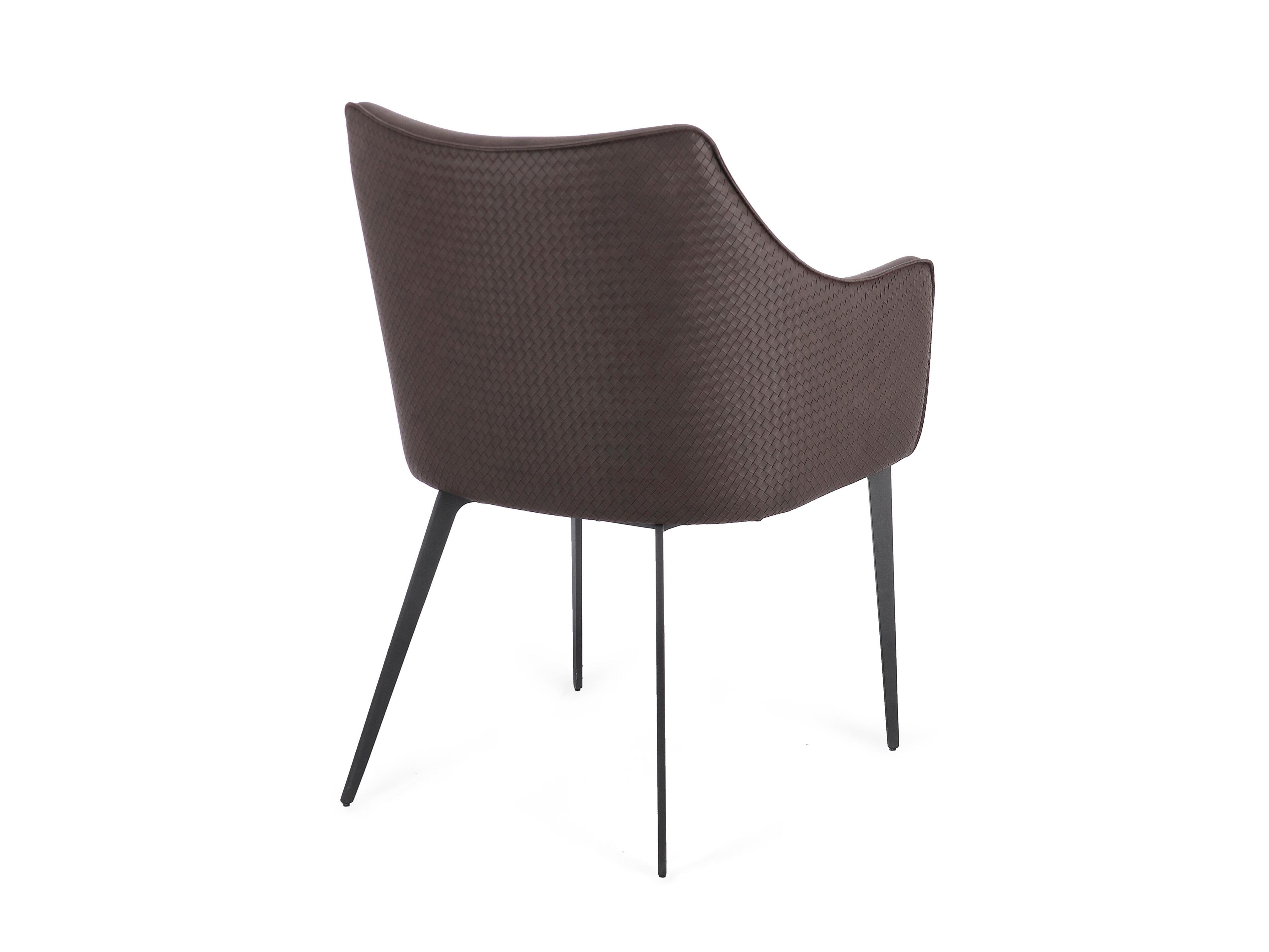 Мягкий стул из искусственной кожи с подлокотниками BIZZOTTO RUSSELL ARCH-00054797 - Вид №7