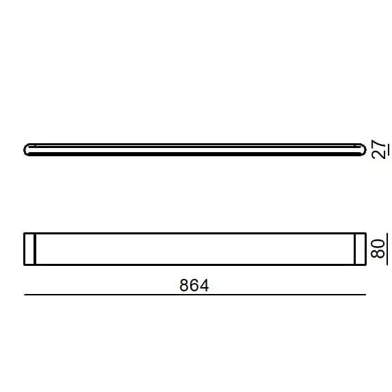 Металлический светодиодный потолочный светильник In Stock LINEA LIGHT GROUP - SATORI ARCH-00092876 - Вид №8