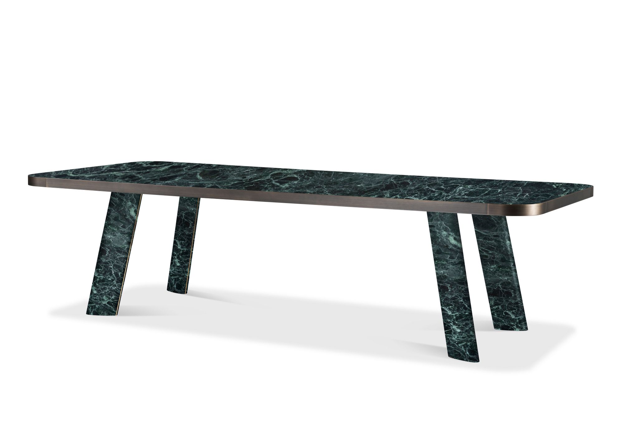 Прямоугольный стол из зеленого мрамора Alpi GHIDINI1961 Native ARCH-00152791 - Вид №1