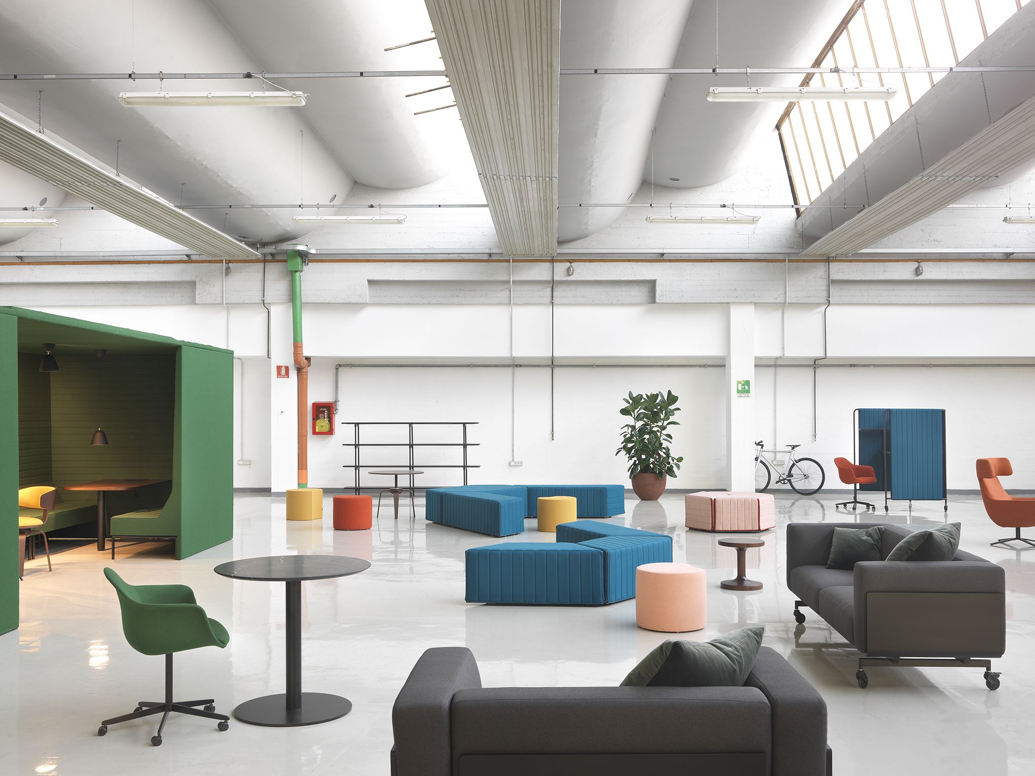 Модульная ткань круглый пуф Marelli APP ARCH-00051070 - Вид №9