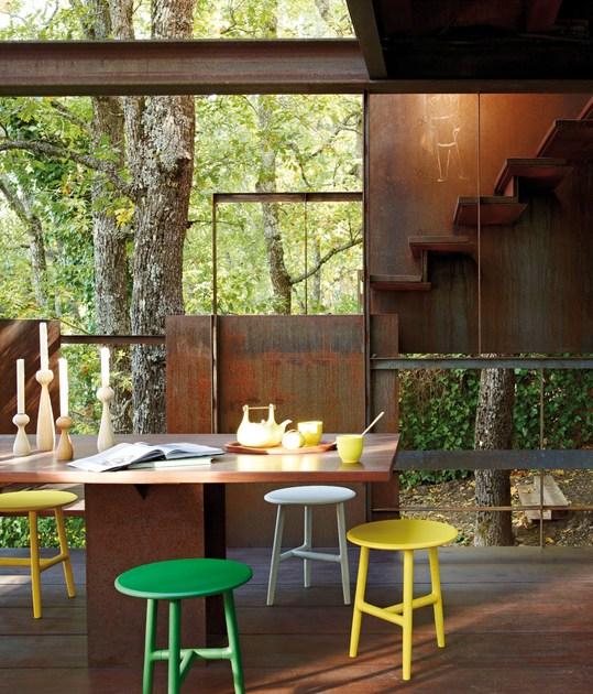 Sancal Круглый деревянный журнальный столик Nudo sun-id-1428685 - Вид №6