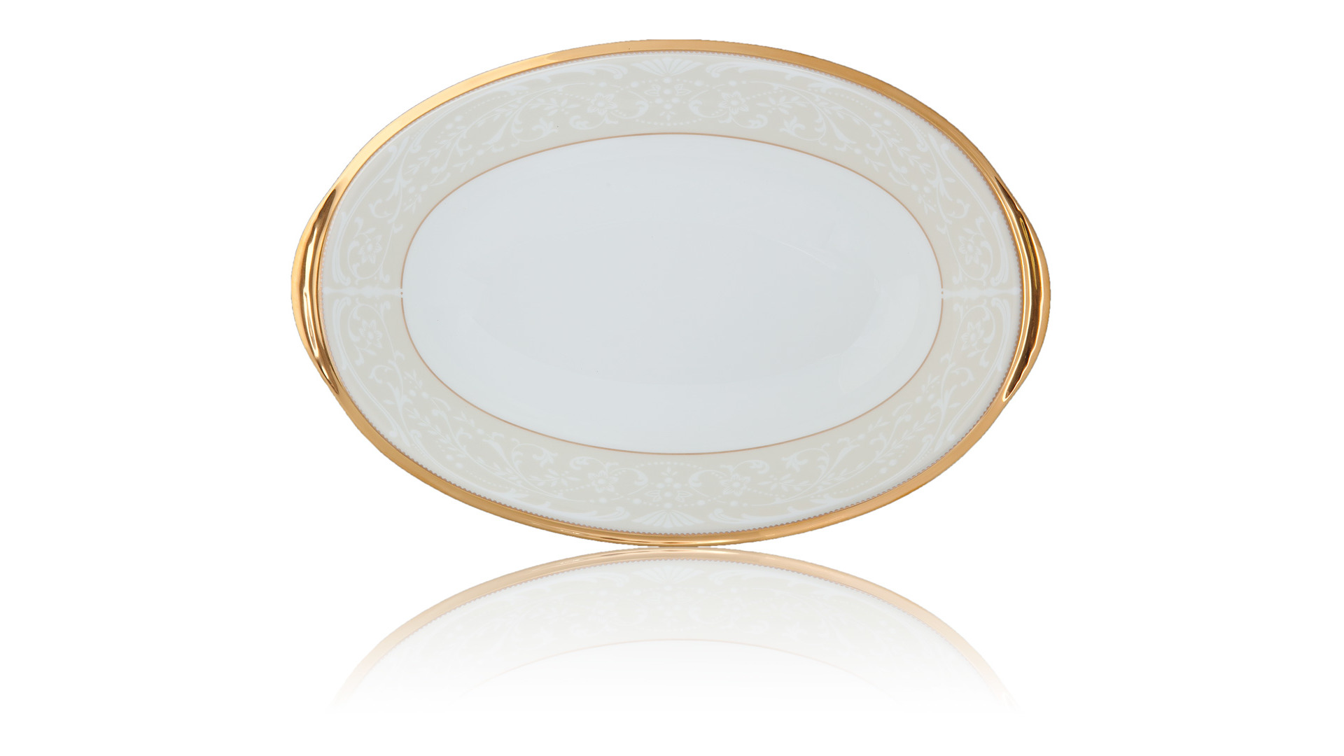 10676104 Noritake Сервиз столовый Noritake Белый дворец на 6 персон 20 предметов, фарфор Фарфор костяной  - Вид №1