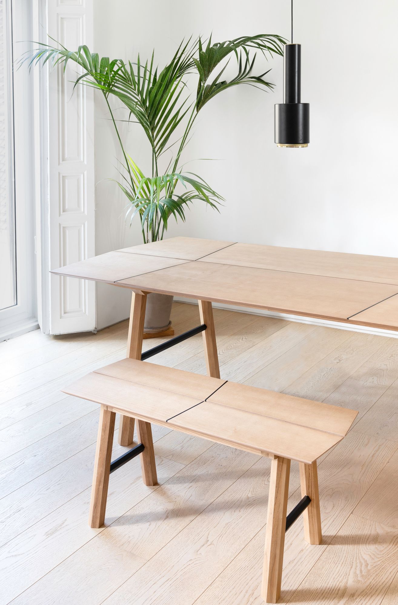 Скамья из ясеня Woodendot Savia ARCH-00108526 - Вид №6