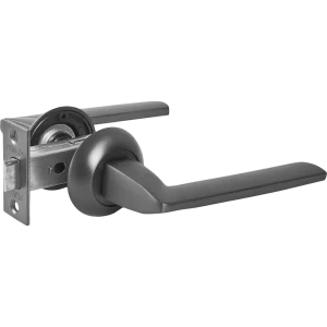 Дверные ручки Punto Spline без запирания комплект цвет графит