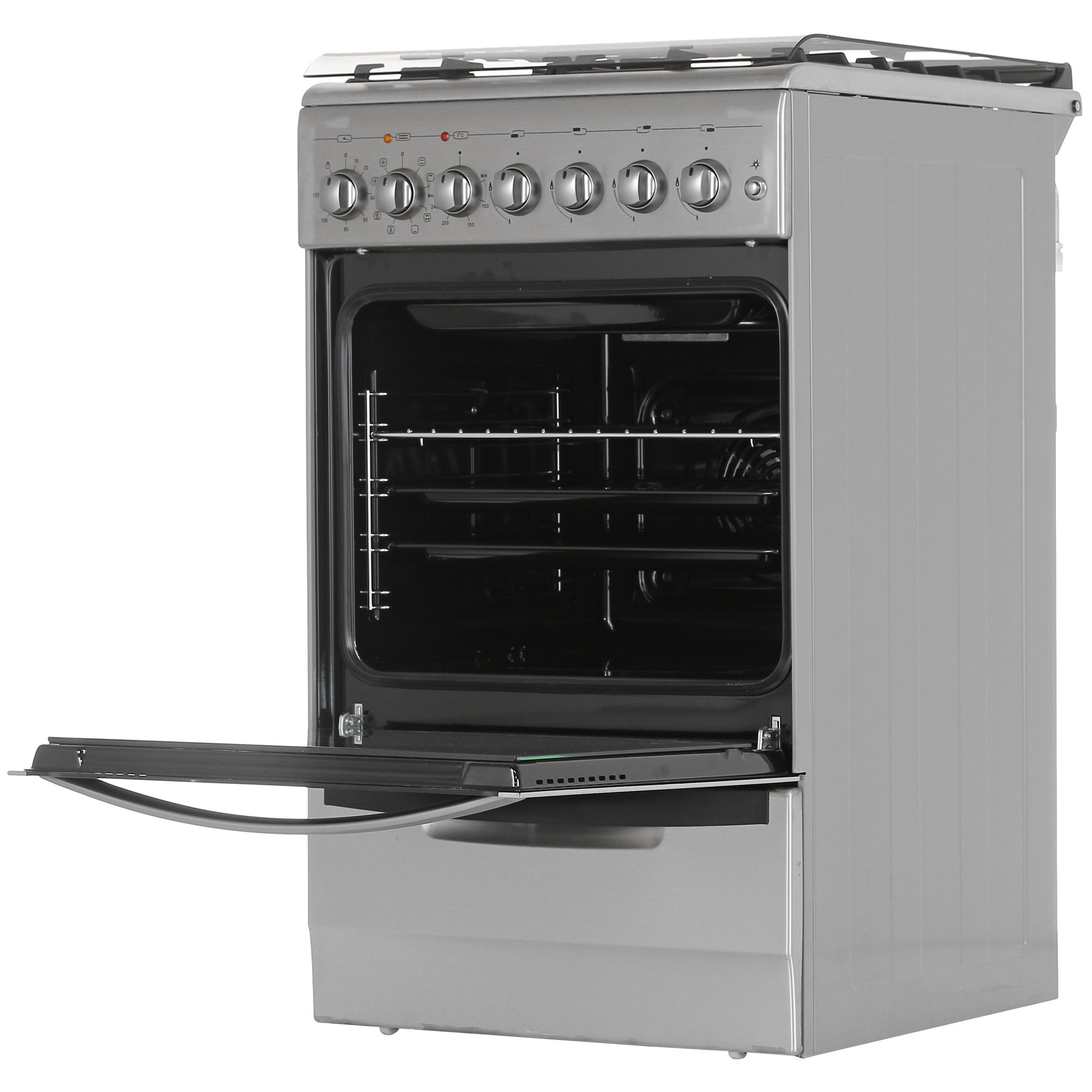 1607013 Комбинированная плита Gefest ПГЭ 5102-03 0027 серый STDN-0011249 - Вид №4