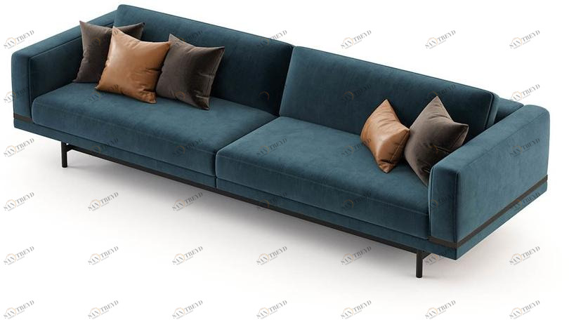 Laskasas Мягкий диван из ткани Stewart sun-id-1509032