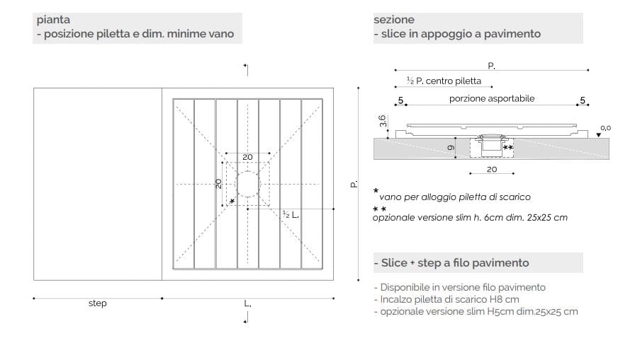 Прямоугольный поддон для душа Corian® Acquapazza Corian ® elements ARCH-00084951 - Вид №2