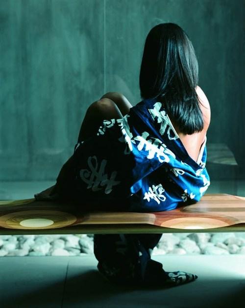 Casamania & Horm Скамейка из массива дерева Ripples sun-id-1449604 - Вид №2