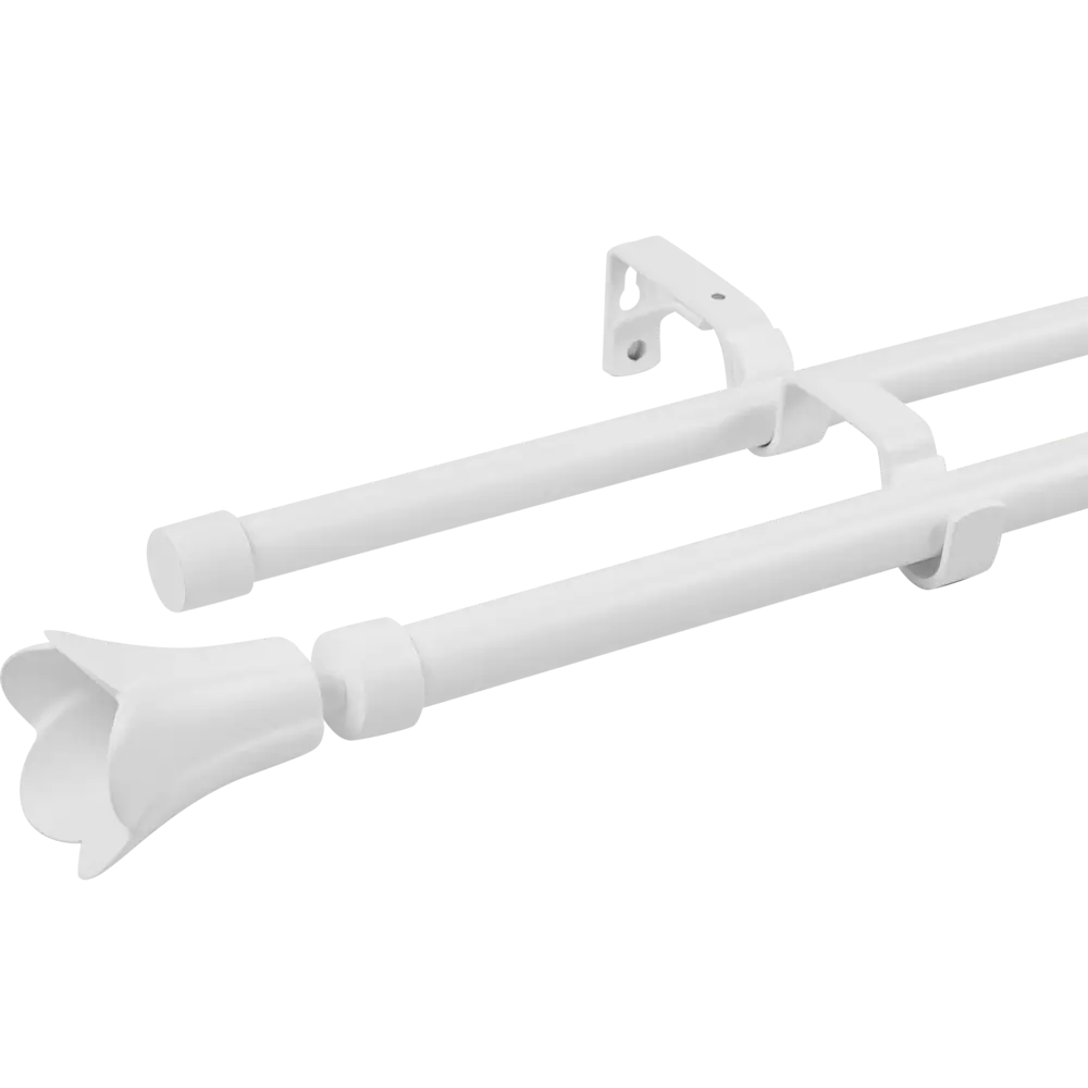 INSPIRE Двухрядный карниз Florus для портьер и тюля 160-300 см 84407284 STLM-0049468