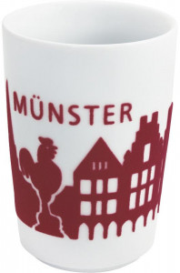 394605A26395C Пять чувств макси-чашки 0,35 л сенсорный! горизонт Minster красный Kahla-porzellan