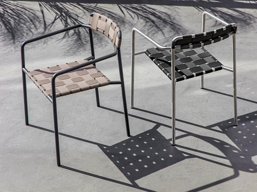 FISCHER MÖBEL Штабелируемый садовый стул с подлокотниками Tonic sun-id-1370329 - Вид №3