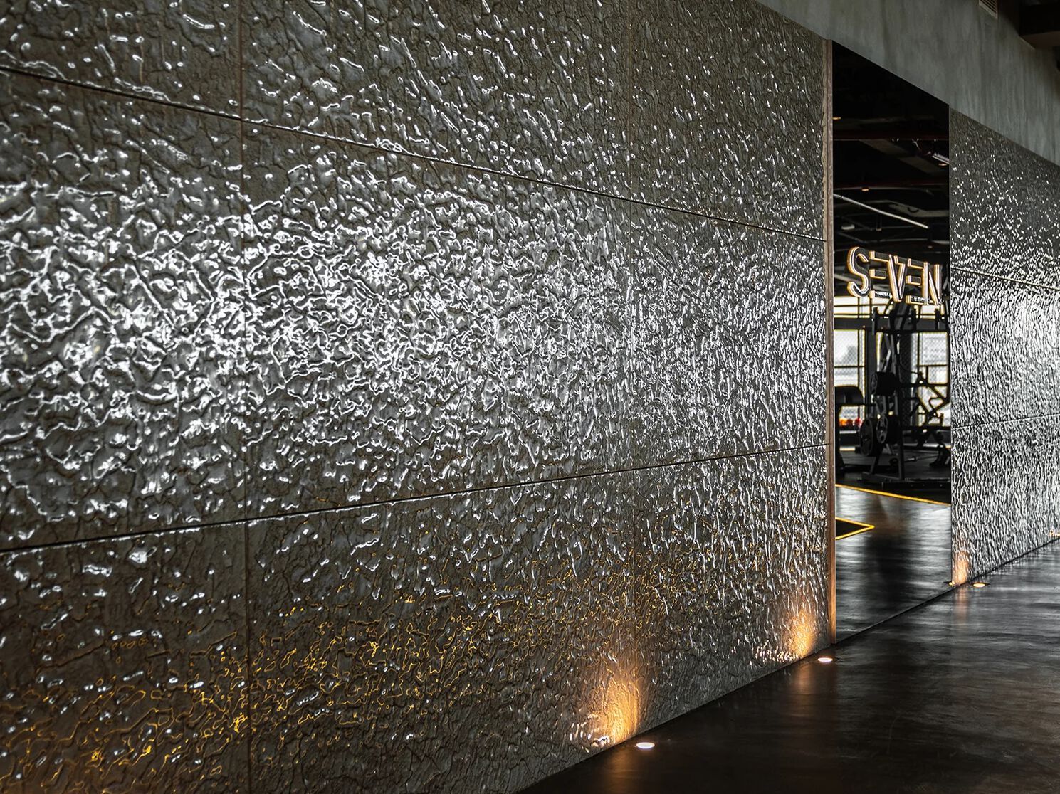 Декоративная стеклянная панель PlusObject CHAMPAGNE ARCH-00073960