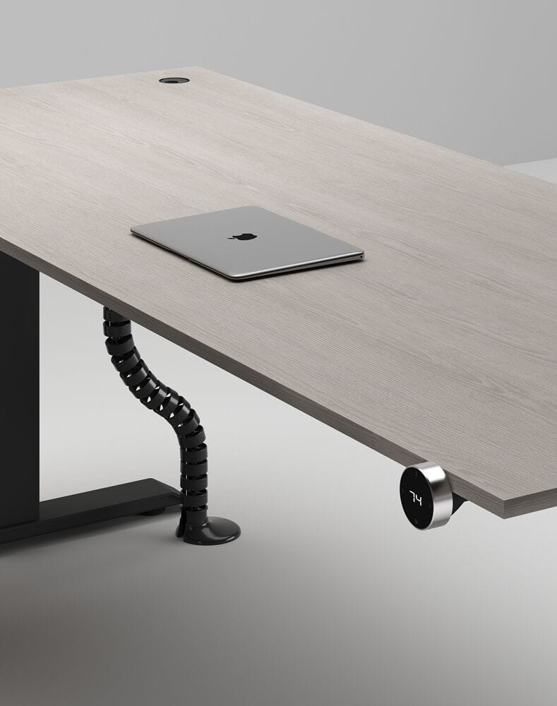 Деревянный регулируемый по высоте угловой стол с системой люверсов WORKSPACE MAX TRIPLE MOTOR ARCH-00114643 - Вид №33