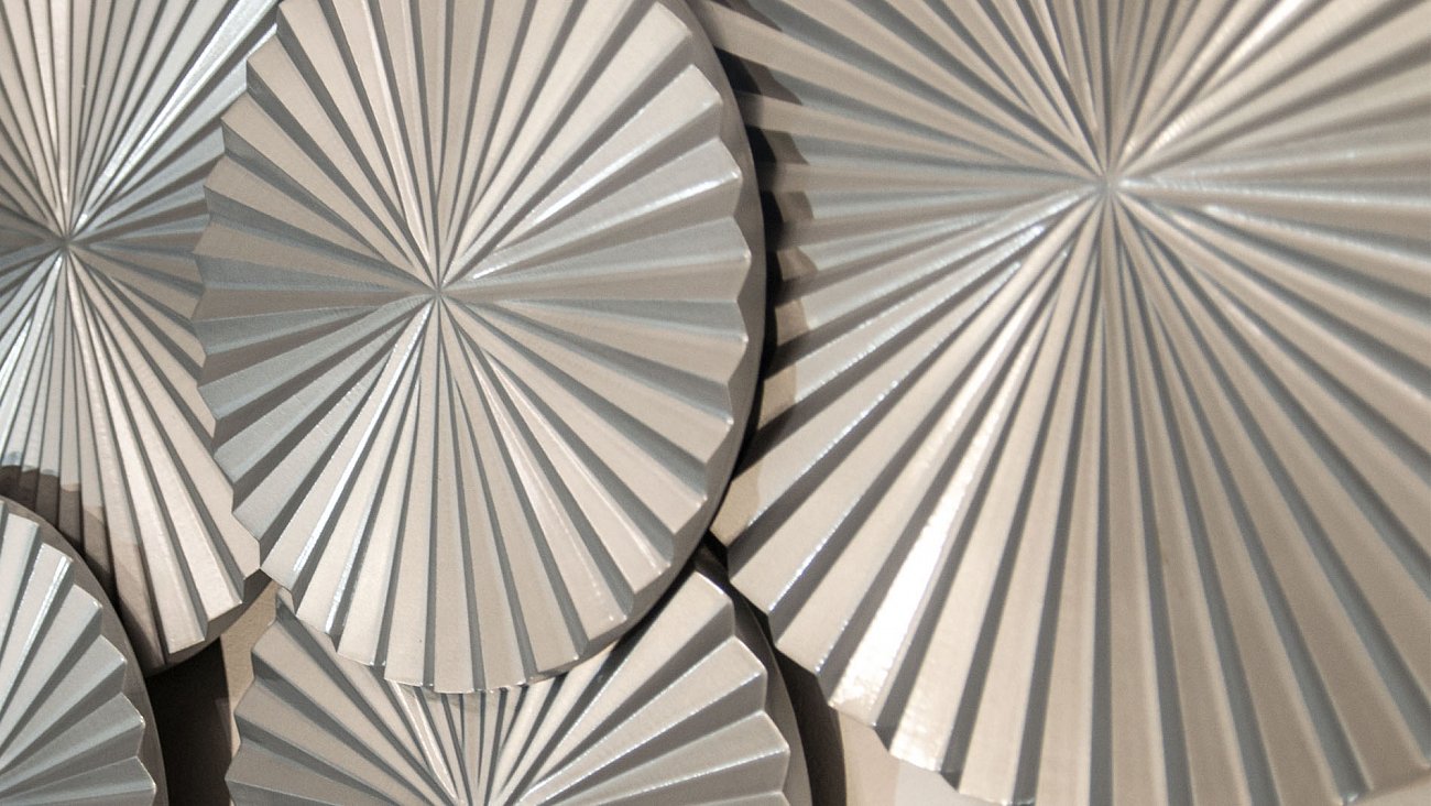 Панно декоративное настенное из дерева 175х160 см серебряное Silver-11 EVENHOME  00-3878821 Серебро  - Вид №4