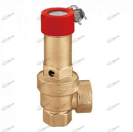 CALEFFI Предохранительный клапан сертифицирован и откалиброван на стенде inail  527 