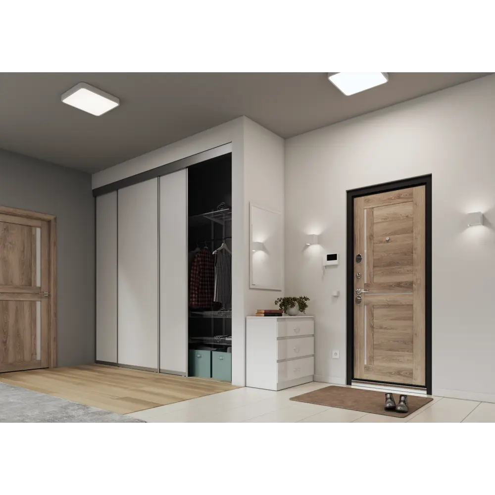 Зеркало для ванной Omega Glass NNB15 60x90 см прямоугольное цвет белый Бытовое зеркало STLM-2076585 - Вид №8