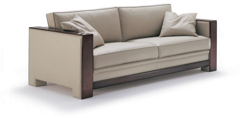 HUGUES CHEVALIER Кожаный диван Iconic sun-id-1410267 - Вид №1