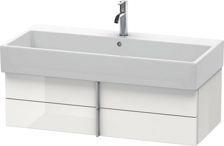 VA628806969 Тумбочка подвесная Vero Air #VA6288 984 x 431 мм Орех брашированный (натуральный шпон) Duravit - Вид №2