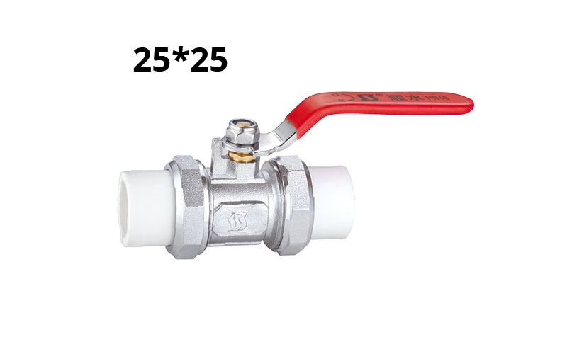 21101 Кран шаровой латунный под PPR 25x25 LAB.Space 