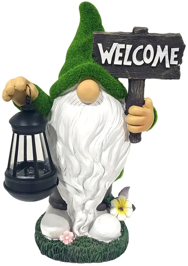 Santreyd Садовый гном с фонариком для ландшафтного дизайна 89351740