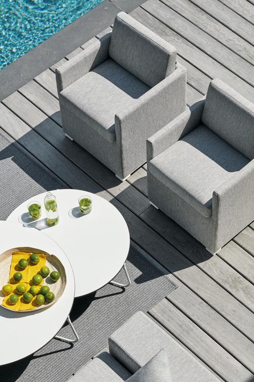 Кресло для отдыха lotus sparrow 99 Manutti Zendo MNST820 - Вид №4