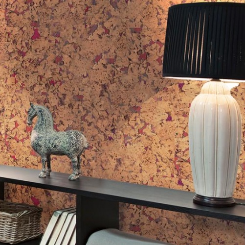 Пробка CorkStyle Wall design Monte Red (Гладкая) 600х300 мм 1000900041 - Вид №1