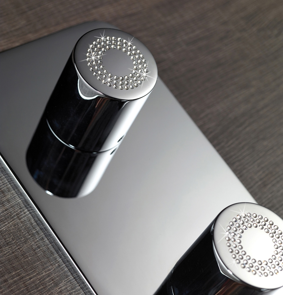 Z031204 + Z030201 000 Смеситель & запорный кран Oki 2 Outlets LP BOSSINI  - Вид №6