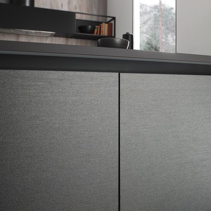 Floritelli Cucine Кухня с полуостровом без ручек Ares sun-id-1432210 - Вид №11