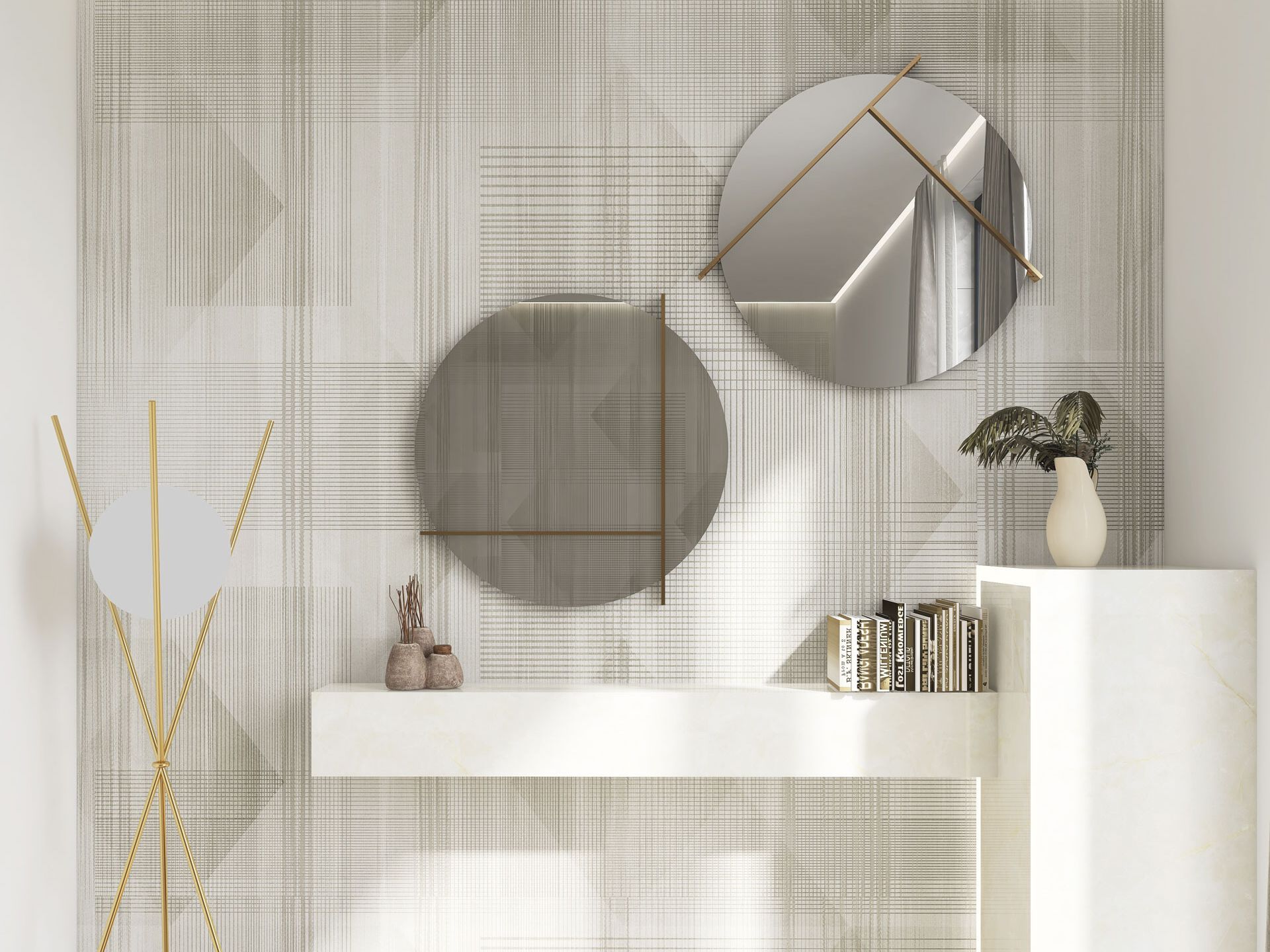 Обои с геометрическим рисунком Rimura 2023 ARCH-00117784