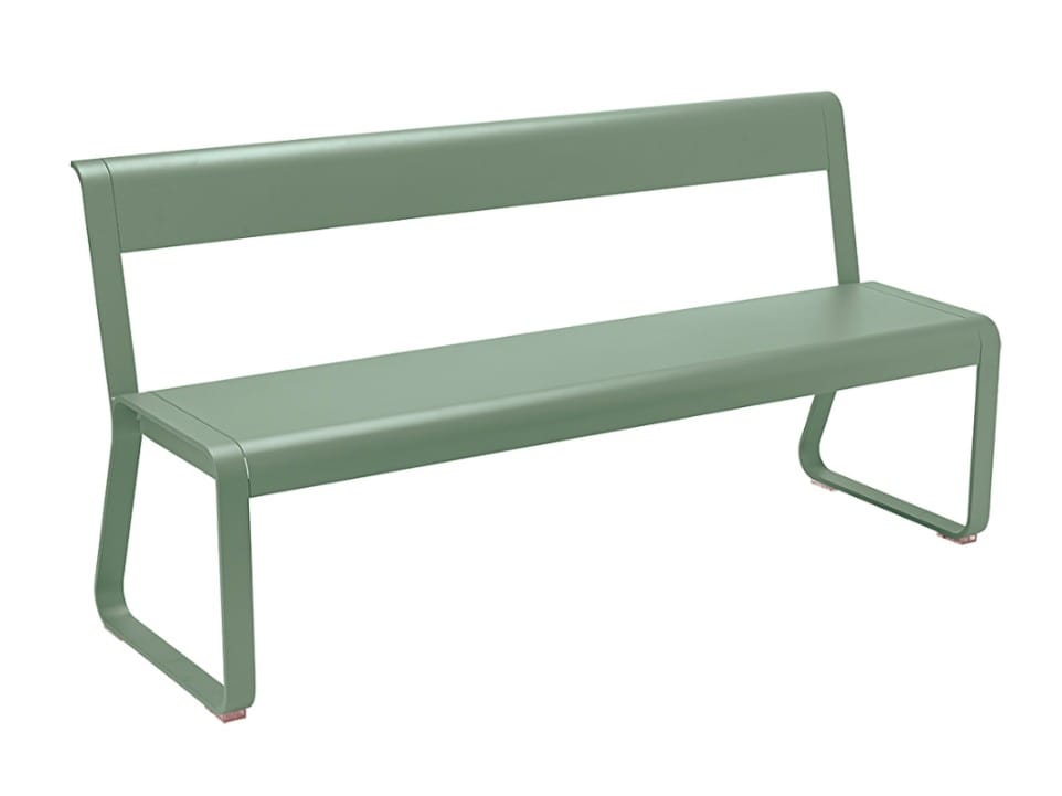 Металлическая садовая скамейка со спинкой Fermob Bellevie ARCH-00021918 - Вид №14