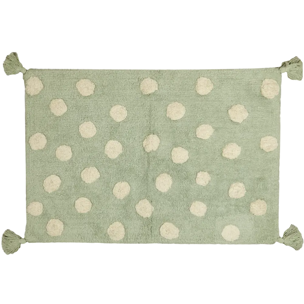 Коврик Inspire декоративный хлопок MUACO 60x90 см цвет зеленый 85077946 STLM-2172702 